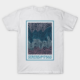 Serendipitous aesthetic Graphic design T-Shirt